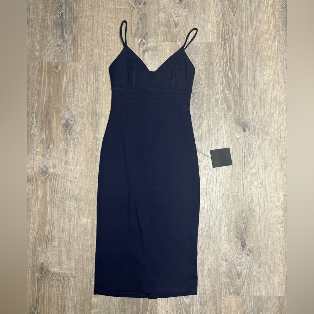 Lulu’s Don't Tell 'Em Bodycon Midi Dress